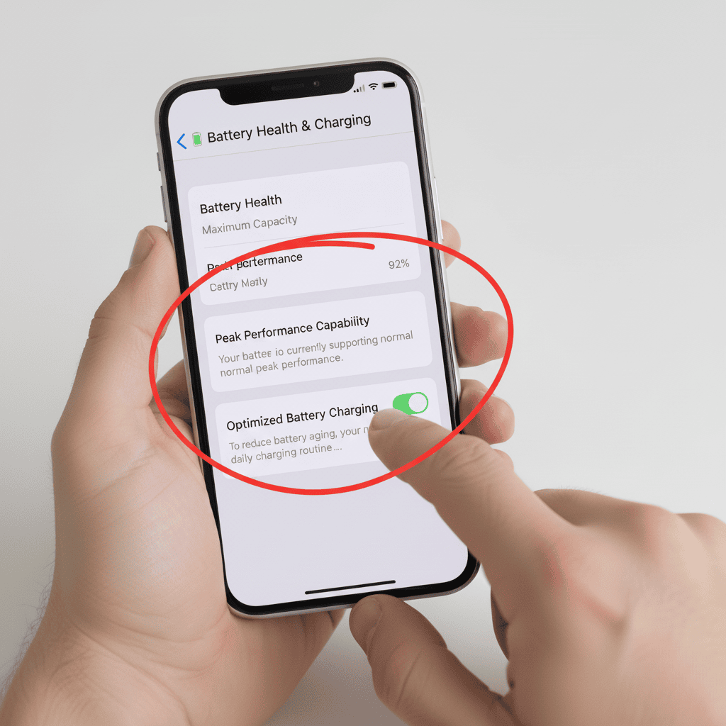 Check Battery Health & Charging