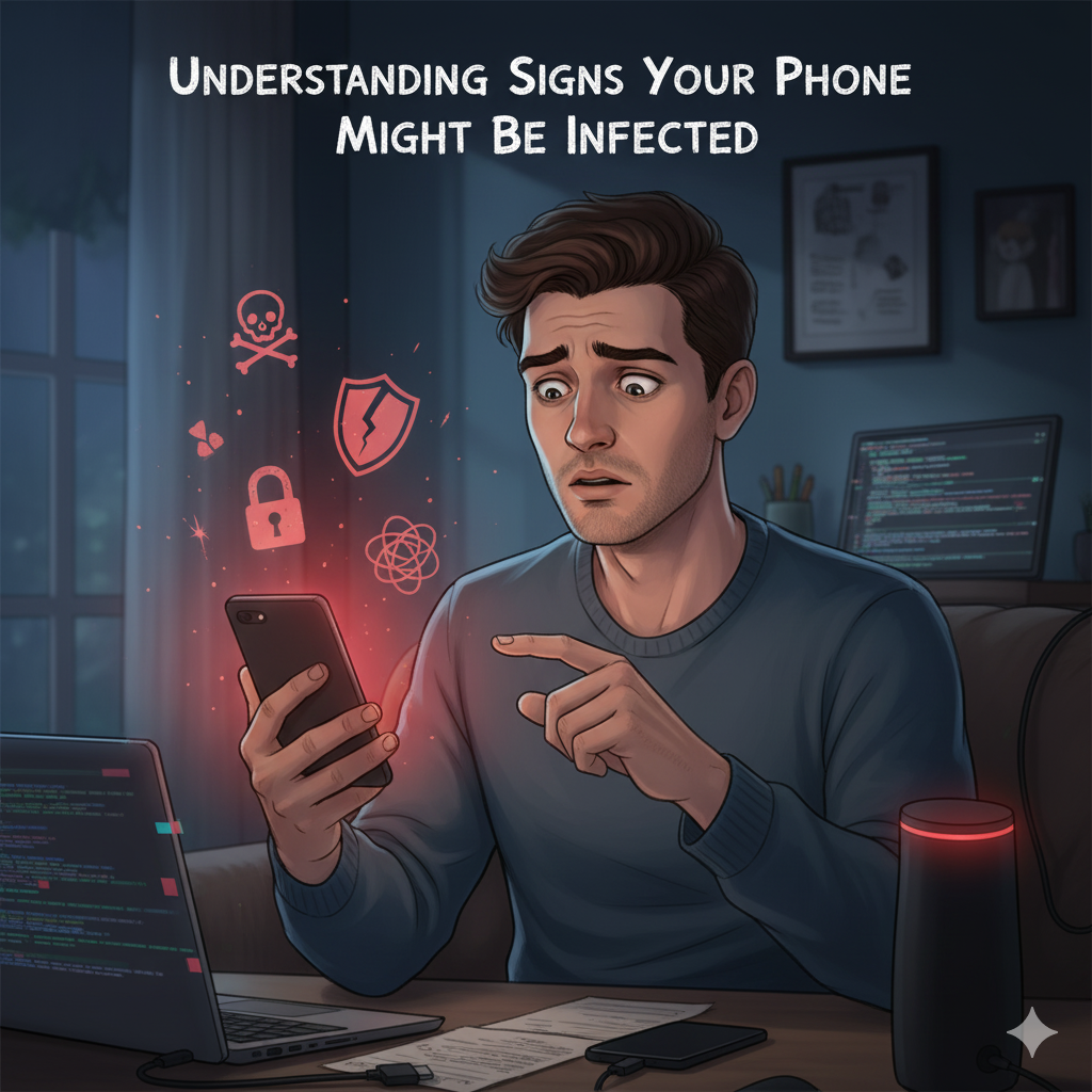Signs Your Phone Might Be Infected