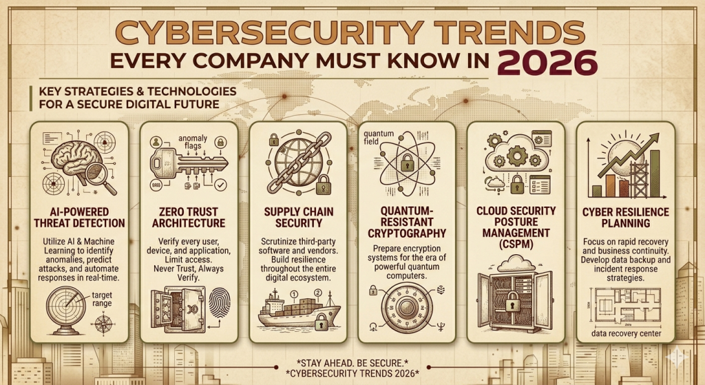 Cybersecurity Trends Every Company Must Know in 2026