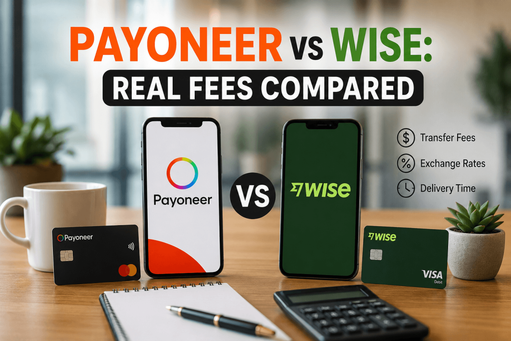 Payoneer vs Wise in Pakistan 2026 — receiving fees and USD to PKR conversion costs compared